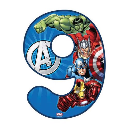AVENGERS NUMBER 9 | EDIBLE IMAGE