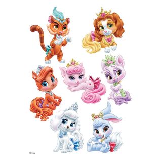 PALACE PETS CHARACTER SHEET | EDIBLE IMAGE