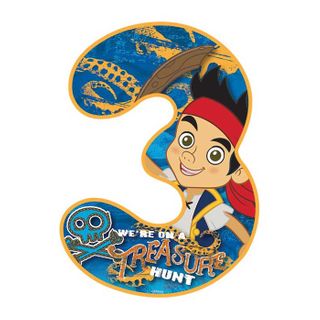 DISNEY JAKE AND THE NEVER LAND PIRATES NUMBER 3 | EDIBLE IMAGE