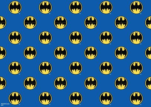 BATMAN PATTERN SHEET A4 EDIBLE IMAGE