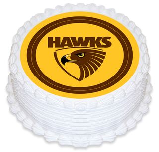 AFL HAWTHORN EDIBLE IMAGE
