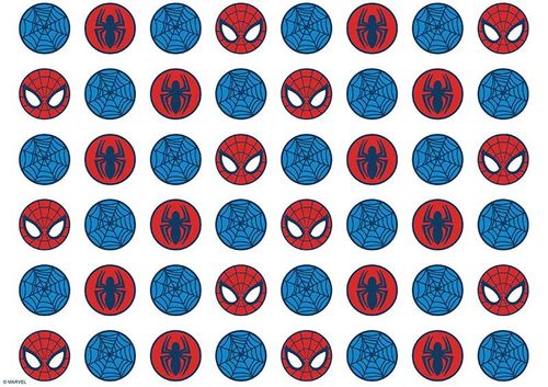 SPIDERMAN PATTERN SHEET A4 EDIBLE IMAGE