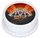 NRL WESTS TIGERS ROUND EDIBLE ICING IMAGE - 6.3 INCH / 16CM