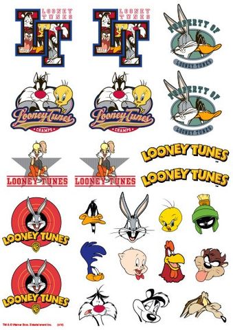 LOONEY TUNES - ICONS SHEET A4 EDIBLE IMAGE