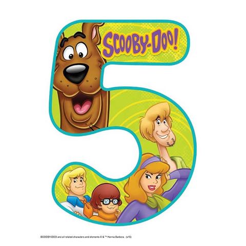 SCOOBY DOO NUMBER 5 | EDIBLE IMAGE