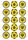 A-LEAGUE WELLINGTON FC 2 INCH/5CM CUPCAKE IMAGE SHEET - 15 PER SHEET