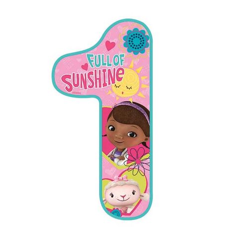 DOC MCSTUFFINS NUMBER 1 | EDIBLE IMAGE