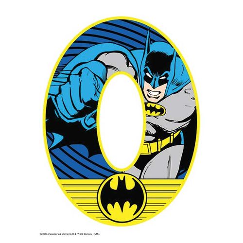 BATMAN NUMBER 0 | EDIBLE IMAGE