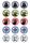 STAR WARS 2 INCH/5CM CUPCAKE IMAGE SHEET - 15 PER SHEET