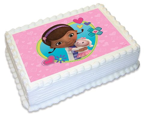 DOC MCSTUFFINS -  A4 EDIBLE ICING IMAGE - 29.7CM X 21CM (APPROX.)