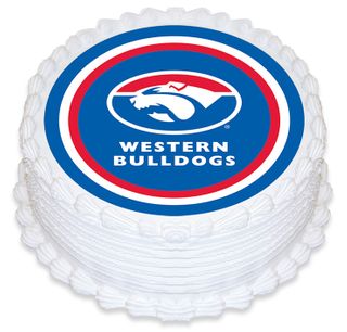 AFL BULLDOGS EDIBLE IMAGE
