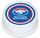 AFL BULLDOGS ROUND EDIBLE ICING IMAGE - 6.3 INCH / 16CM