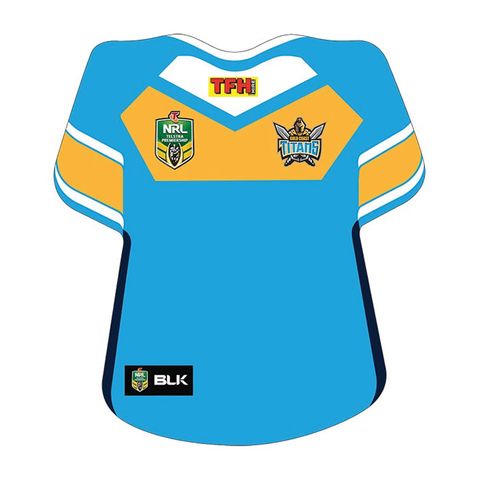 NRL GOLD COAST TITANS JERSEY | EDIBLE IMAGE