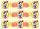 DISNEY PRINCESS - SNOW WHITE CAKE STRIPS SHEET - 3 STRIPS PER SHEET A4 EDIBLE IMAGE