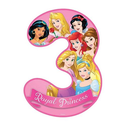 DISNEY PRINCESS NUMBER 3 | EDIBLE IMAGE