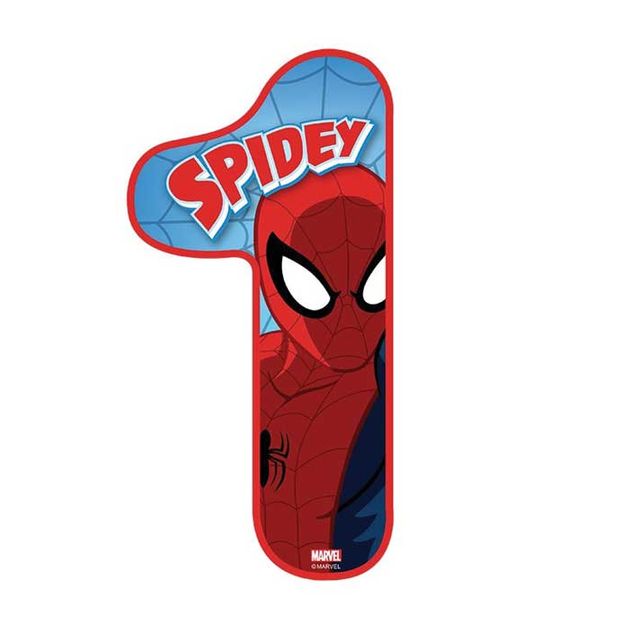 SPIDERMAN NUMBER 1 EDIBLE IMAGE