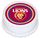 AFL BRISBANE LIONS ROUND EDIBLE ICING IMAGE - 6.3 INCH / 16CM