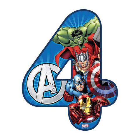 AVENGERS NUMBER 4 | EDIBLE IMAGE