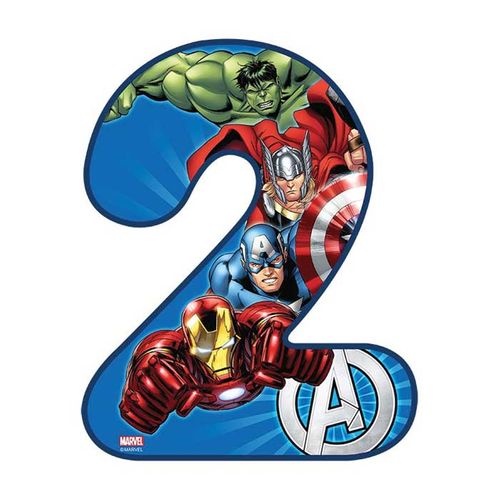 AVENGERS NUMBER 2 | EDIBLE IMAGE
