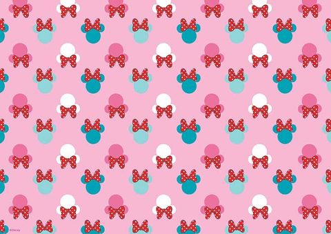 MINNIE MOUSE - PATTERN SHEET A4 EDIBLE IMAGE
