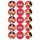 MICKEY MOUSE - 2 INCH/5CM CUPCAKE IMAGE SHEET - 15 PER SHEET