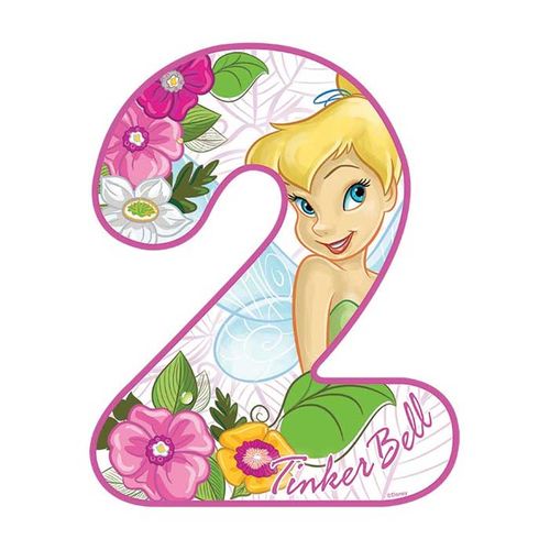 DISNEY FAIRIES NUMBER 2 | EDIBLE IMAGE