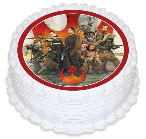 STAR WARS ROGUE ONE ROUND | EDIBLE IMAGE