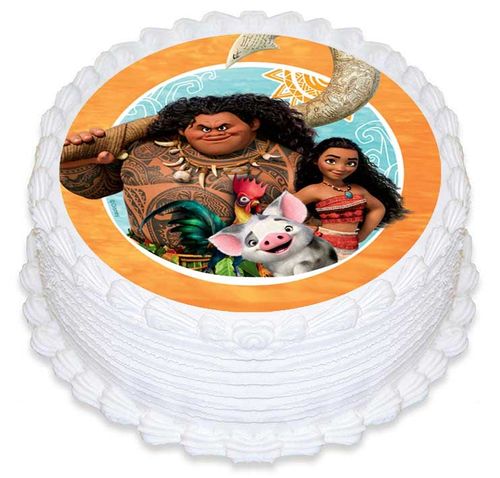 DISNEY MOANA | 160MM ROUND | EDIBLE IMAGE