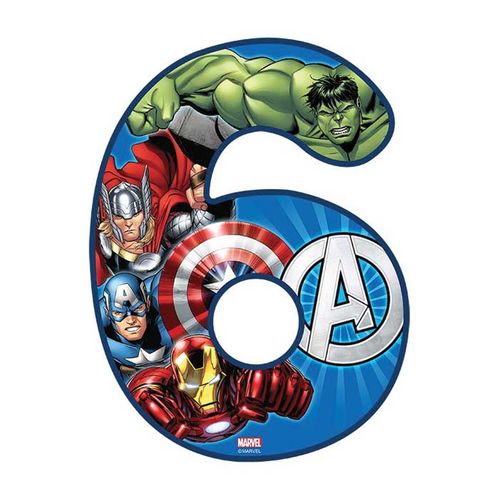 AVENGERS NUMBER 6 | EDIBLE IMAGE