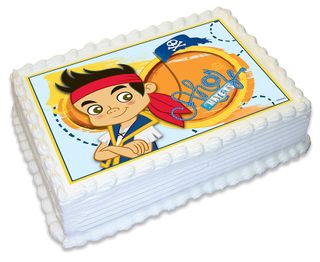 DISNEY JAKE AND THE NEVER LAND PIRATES -  A4 EDIBLE ICING IMAGE - 29.7CM X 21CM (APPROX.)