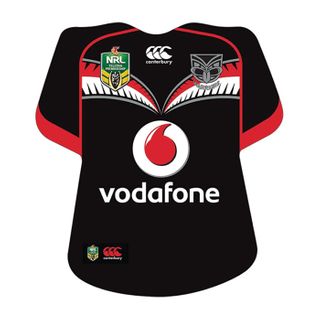 NRL NEW ZEALAND WARRIORS JERSEY | EDIBLE IMAGE