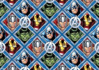 AVENGERS - PATTERN SHEET A4 EDIBLE IMAGE