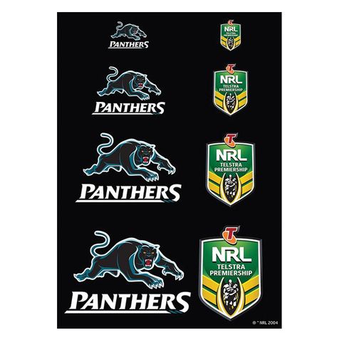 NRL PENRITH PANTHERS A4 LOGO SHEET | EDIBLE IMAGE