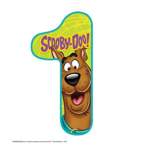 SCOOBY DOO NUMBER 1 | EDIBLE IMAGE
