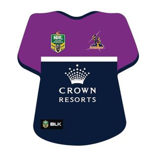 NRL MELBOURNE STORM JERSEY | EDIBLE IMAGE
