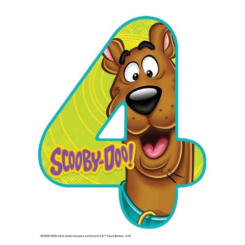 SCOOBY DOO NUMBER 4 | EDIBLE IMAGE