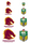 NRL BRISBANE BRONCOS A4 LOGO SHEET | EDIBLE IMAGE
