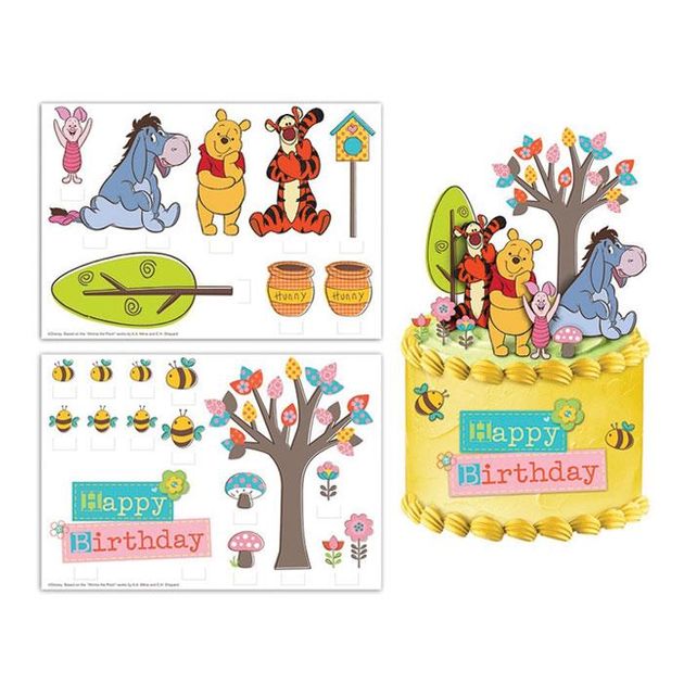 Winnie Pooh Cake Topper Printable