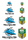 NRL CRONULLA SHARKS A4 LOGO SHEET | EDIBLE IMAGE