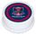 AFL MELBOURNE DEMONS ROUND EDIBLE ICING IMAGE - 6.3 INCH / 16CM