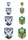 NRL CANTERBURY BULLDOGS A4 LOGO SHEET | EDIBLE IMAGE