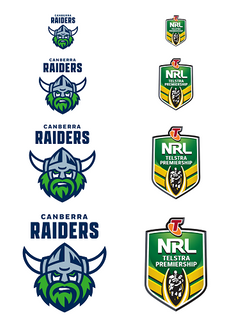 NRL CANBERRA RAIDERS A4 LOGO SHEET | EDIBLE IMAGE
