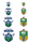 NRL CANBERRA RAIDERS A4 LOGO SHEET | EDIBLE IMAGE