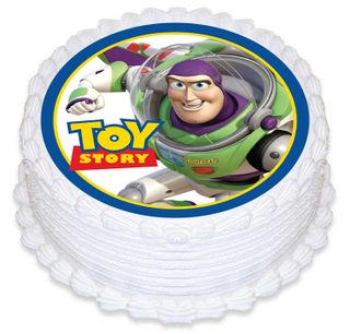 TOY STORY - BUZZ ROUND EDIBLE ICING IMAGE - 6.3 INCH / 16CM