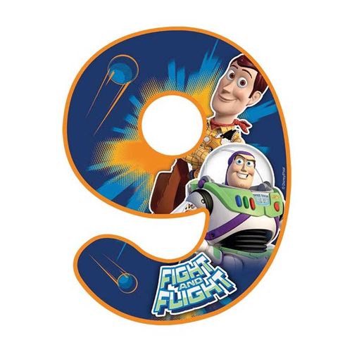 TOY STORY NUMBER 9 | EDIBLE IMAGE