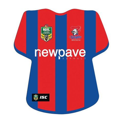 NRL NEWCASTLE KNIGHTS JERSEY EDIBLE IMAGE