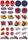 SPIDERMAN ICONS SHEET A4 EDIBLE IMAGE