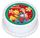 WINNIE THE POOH  - CHRISTMAS WISHES ROUND EDIBLE ICING IMAGE - 6.3 INCH / 16CM