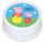 PEPPA PIG ROUND EDIBLE ICING IMAGE - 6.3 INCH / 16CM