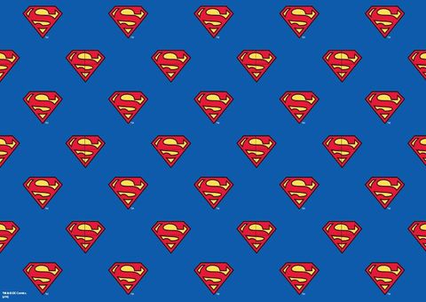 SUPERMAN - PATTERN SHEET A4 EDIBLE IMAGE